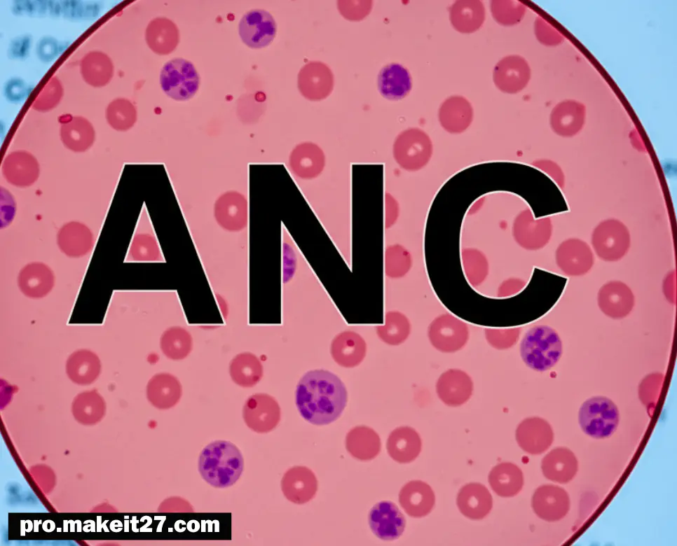 ANC 의학용어, CR 의학용어, CI 의학용어