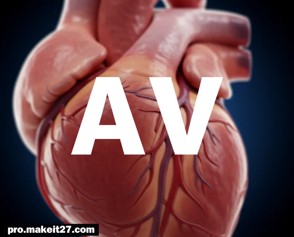 AV 의학용어