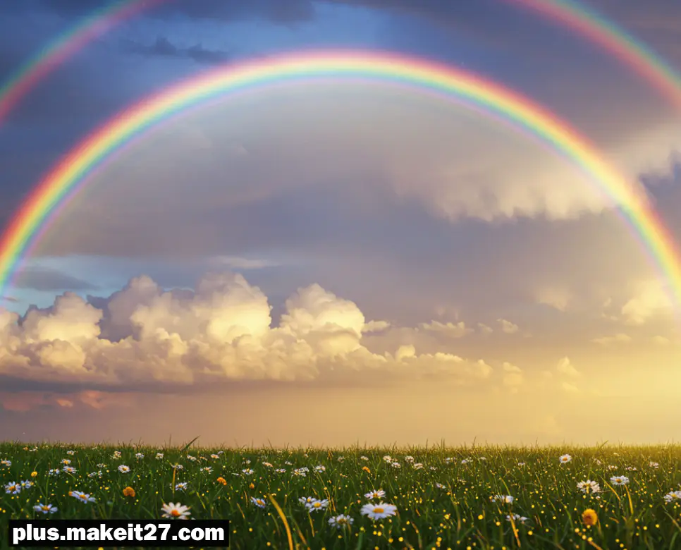 무지개 뜻, 번개 뜻, 채운 뜻: 하늘이 선사하는 빛과 에너지