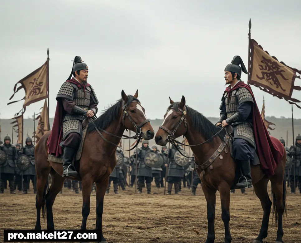 백중지세 뜻, 건곤일척 뜻, 우여곡절 뜻: 대결의 순간, 결단의 순간, 그리고 지나온 과정!