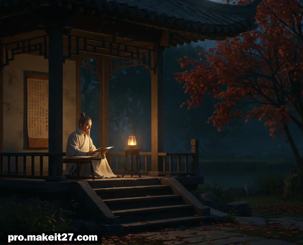 등화가친(燈火可親)