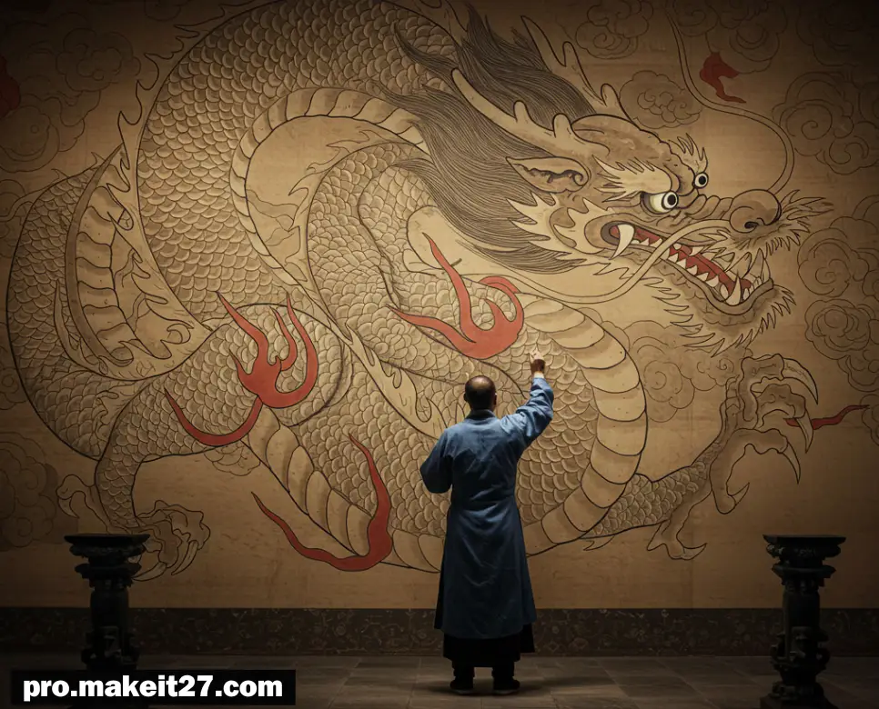 화룡점정(畫龍點睛)