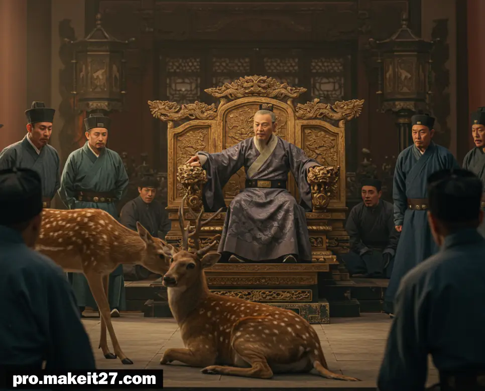 지록위호(指鹿爲馬)