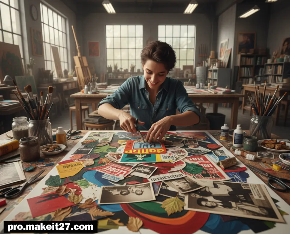 콜라주 뜻, 구도 뜻, 애니메이션 뜻: 시각 예술의 기초 용어들!