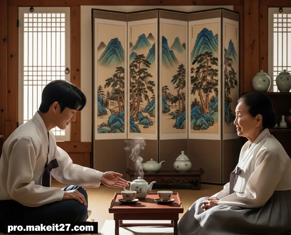 사랑채 뜻, 가마 뜻, 상여 뜻: 공간, 교통, 그리고 이별!