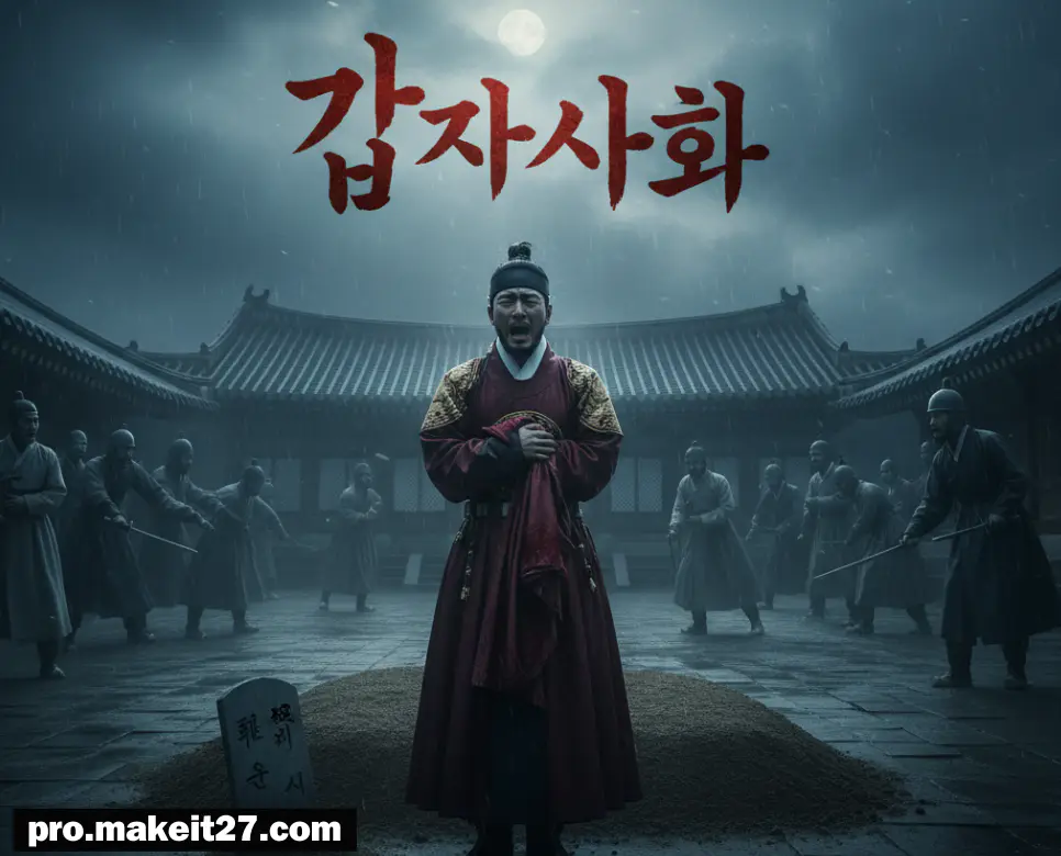 갑자사화 뜻, 부관참시 뜻, 사초 뜻: 조선 시대의 정치와 역사