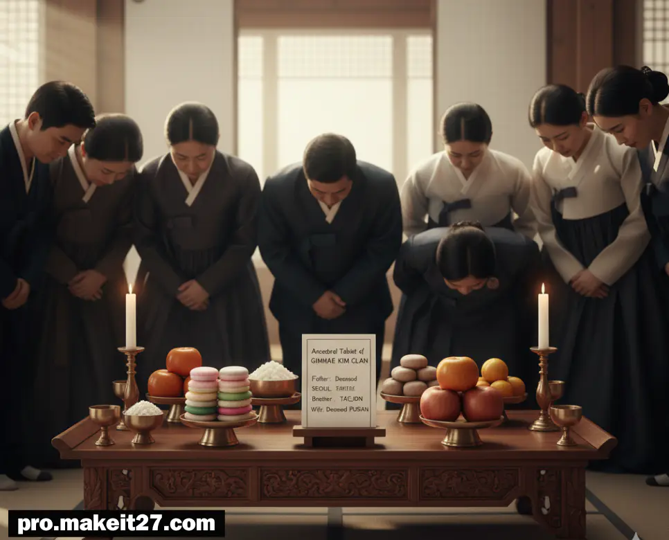 지방 뜻, 신주 뜻, 신위 뜻: 종이와 나무에 담은 조상의 이름