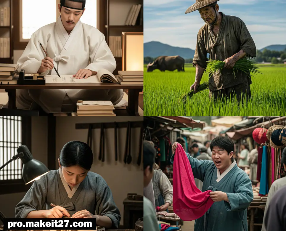 사농공상(士農工商)