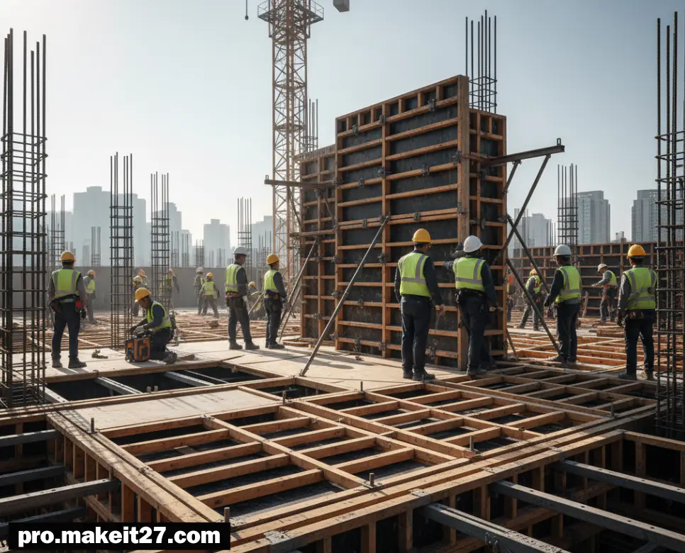 거푸집 뜻, 비계 뜻, 동바리 뜻: 건축 구조물을 세우는 핵심 요소!